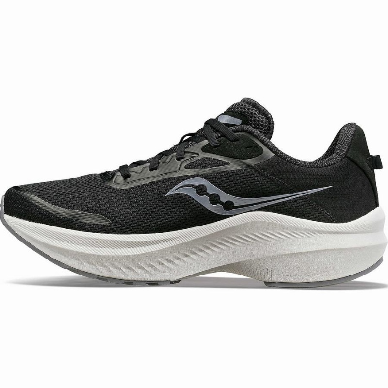 Black / White Saucony Axon 3 Men's Running Shoes | Philippines S54108-T71