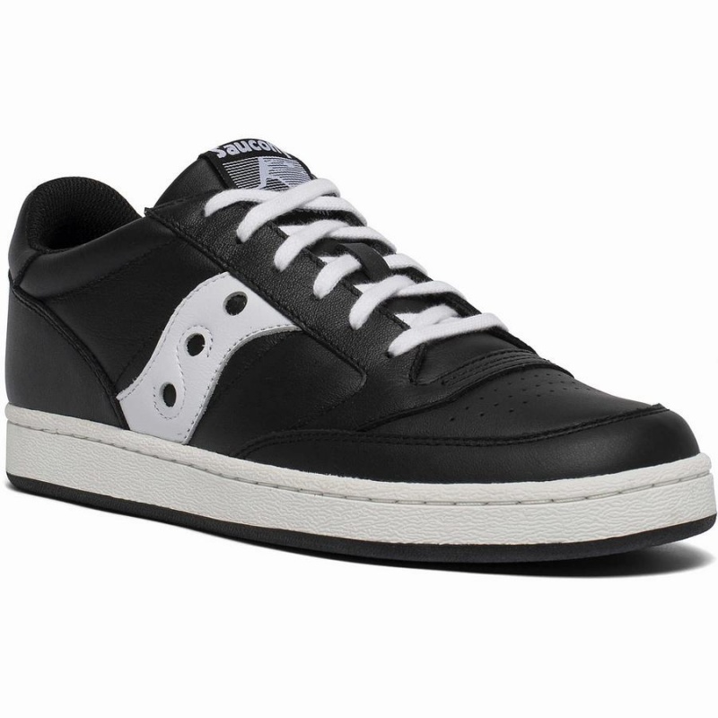 Black / White Saucony Jazz Court Men's Sneakers | Philippines S63542-U58