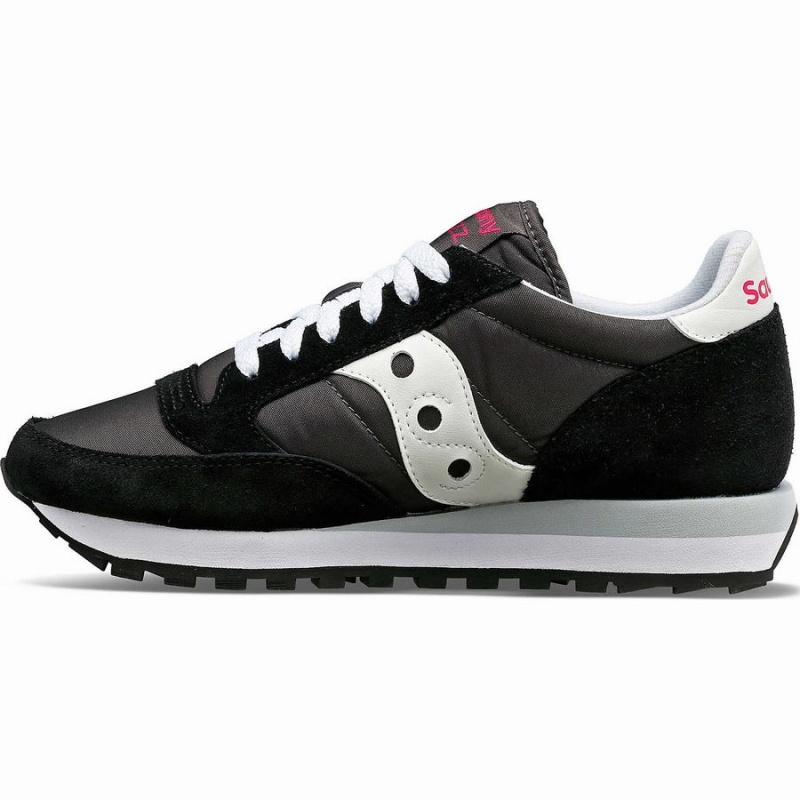 Black / White Saucony Jazz Original Women's Sneakers | Philippines S71562-C14