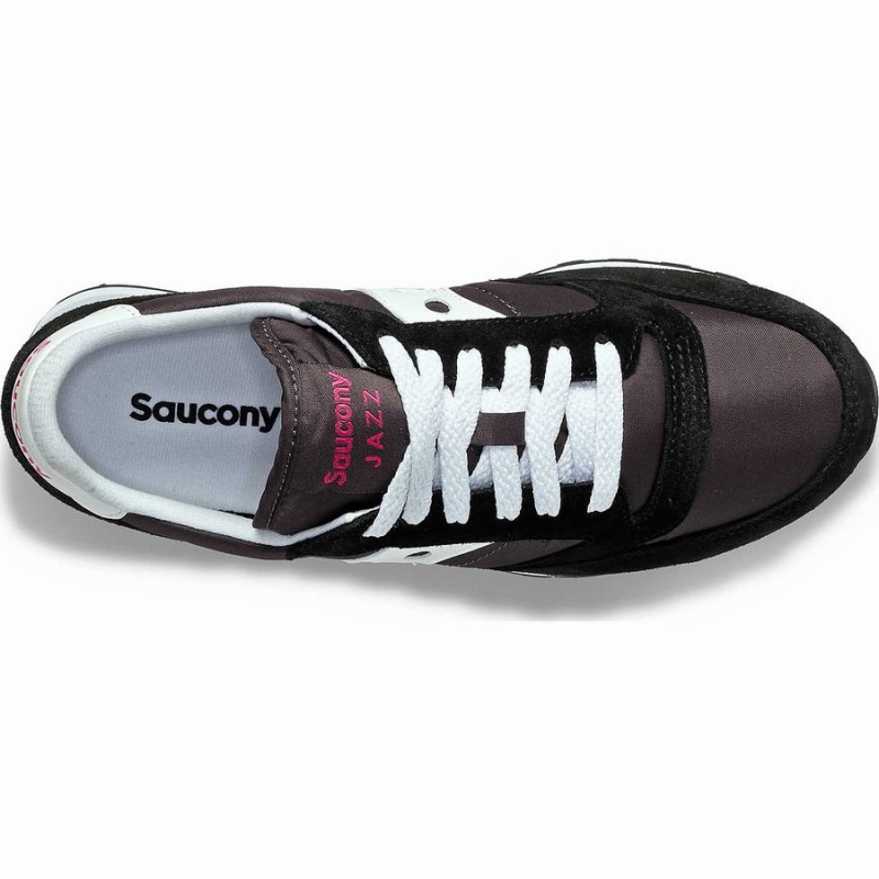 Black / White Saucony Jazz Original Women's Sneakers | Philippines S71562-C14