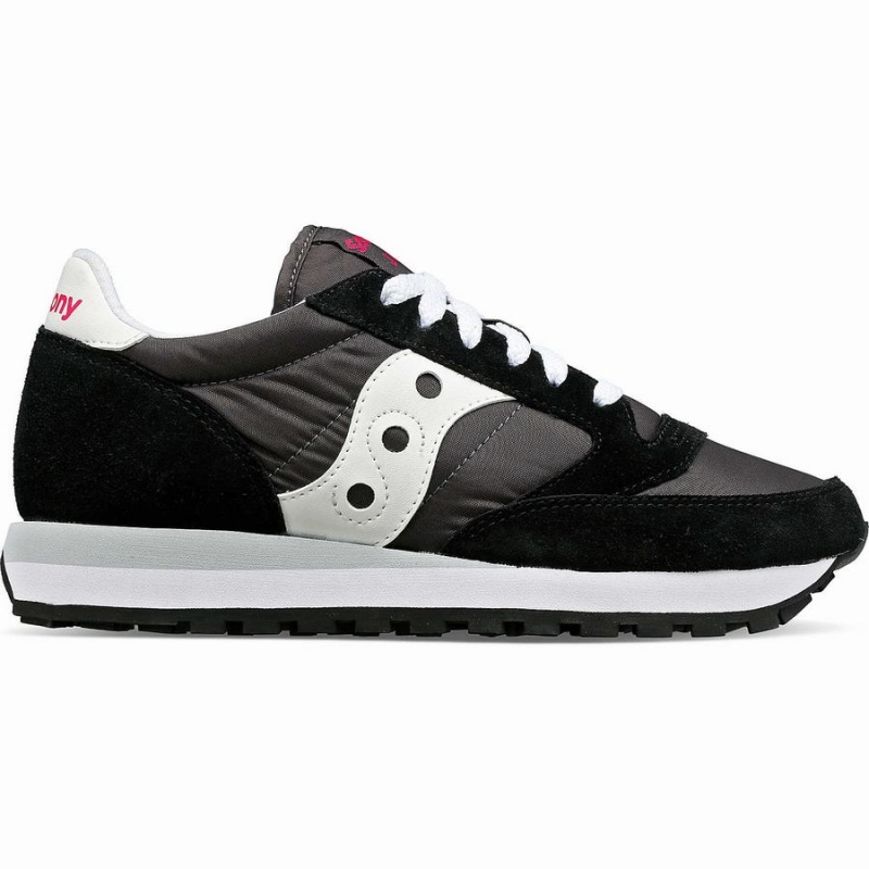 Black / White Saucony Jazz Original Women\'s Sneakers | Philippines S71562-C14