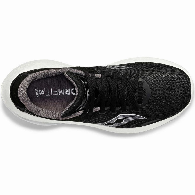 Black / White Saucony Kinvara Pro Men's Running Shoes | Philippines S07956-J13