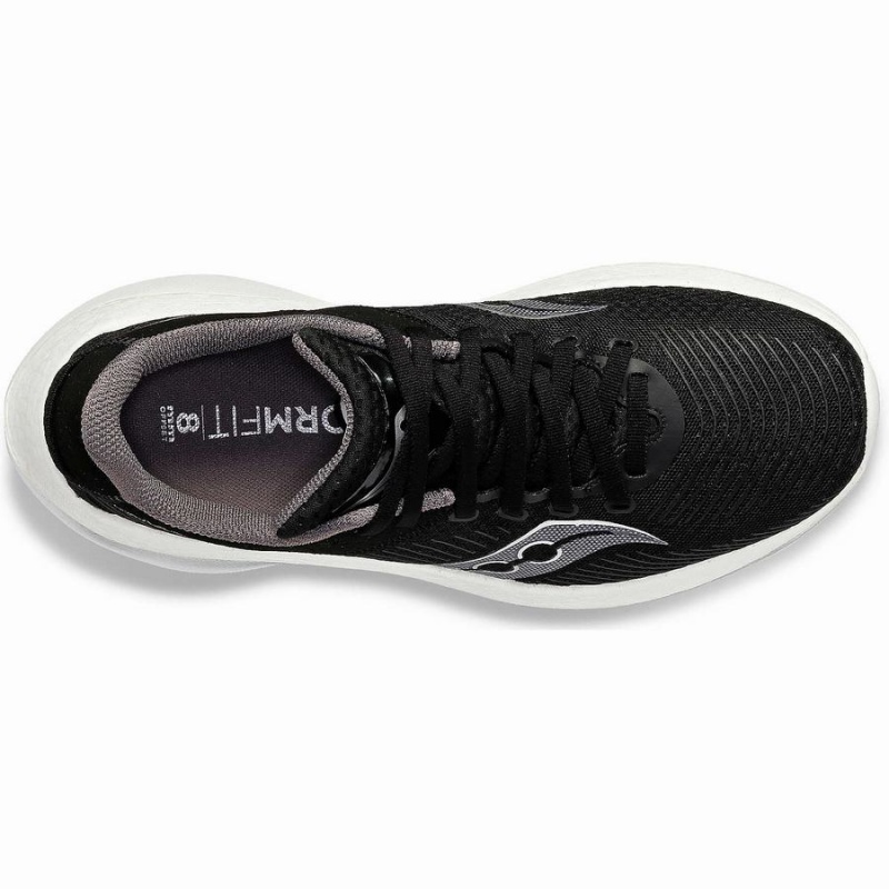 Black / White Saucony Kinvara Pro Wide Women's Running Shoes | Philippines S84963-U18