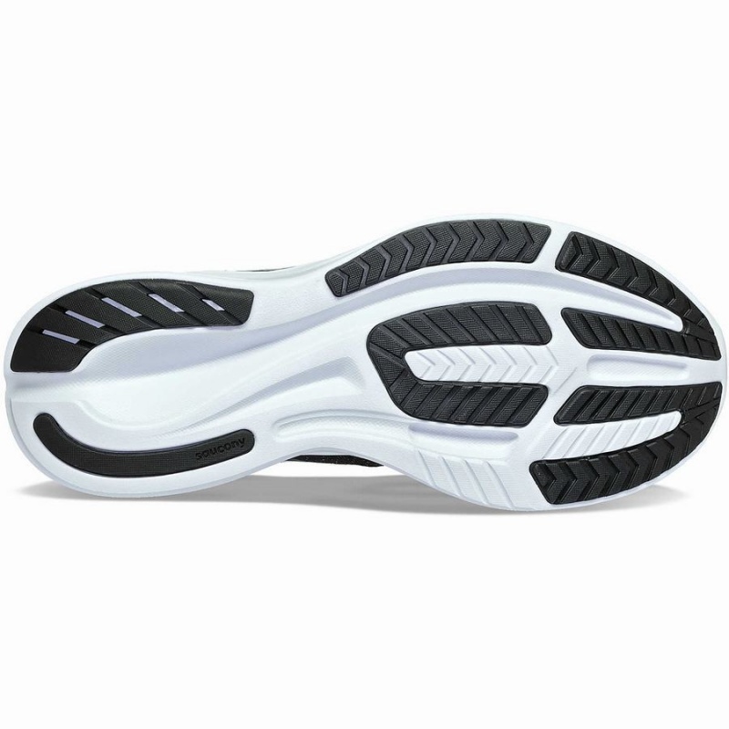 Black / White Saucony Ride 16 Men's Running Shoes | Philippines S46832-A23