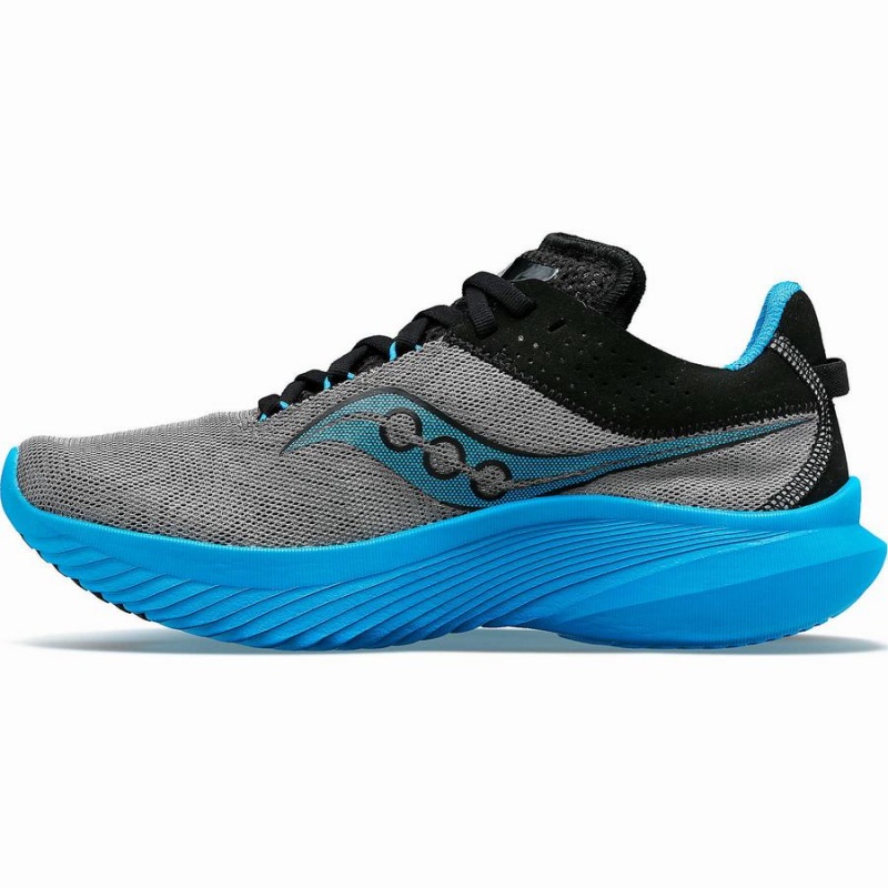 Blue Grey Saucony Kinvara 14 Men's Running Shoes | Philippines S14687-D43