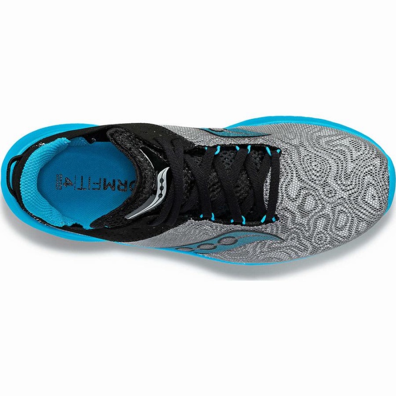 Blue Grey Saucony Kinvara 14 Men's Running Shoes | Philippines S14687-D43