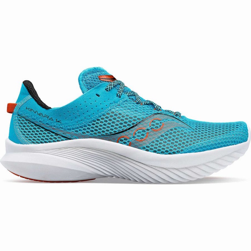 Blue Orange Saucony Kinvara 14 Men\'s Running Shoes | Philippines S59203-A23