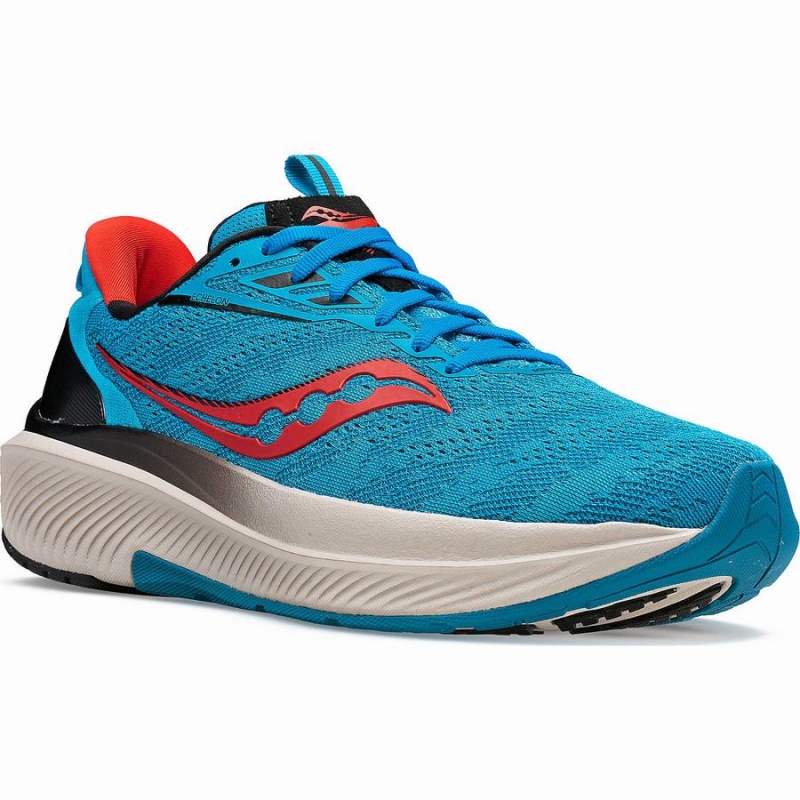 Blue Saucony Echelon 9 Men's Running Shoes | Philippines S37659-Z07