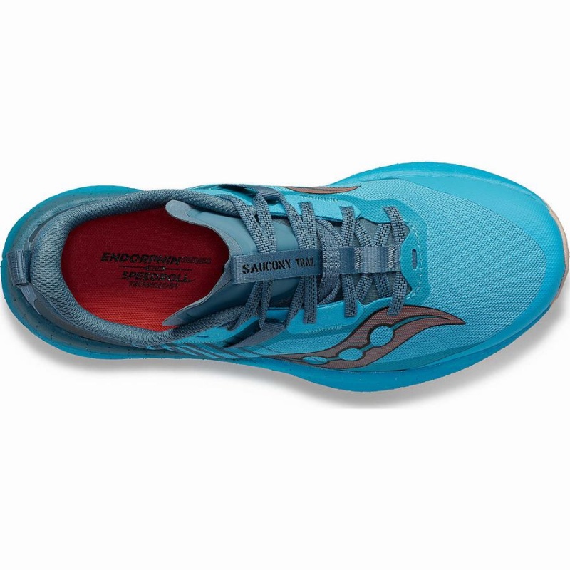 Blue Saucony Endorphin Edge Women's Running Shoes | Philippines S24960-J61