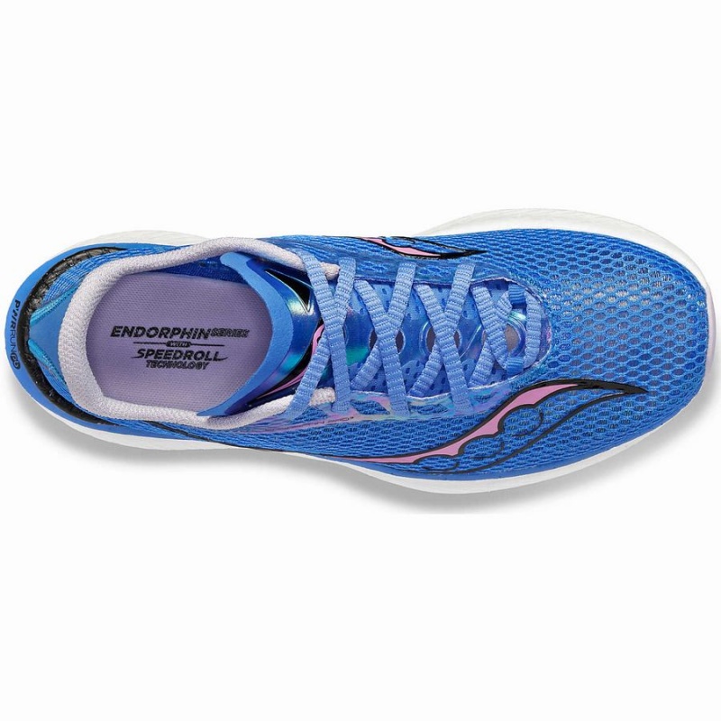 Blue Saucony Endorphin Pro 3 Women's Running Shoes | Philippines S90247-P08