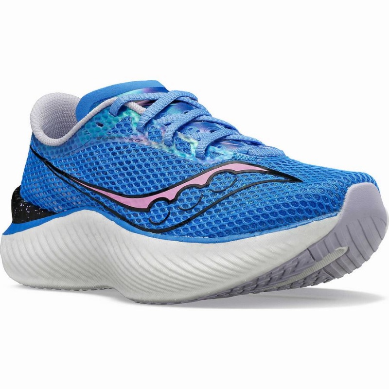 Blue Saucony Endorphin Pro 3 Women's Running Shoes | Philippines S90247-P08