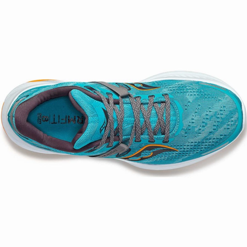 Blue Saucony Guide 16 Wide Men's Running Shoes | Philippines S21948-G29