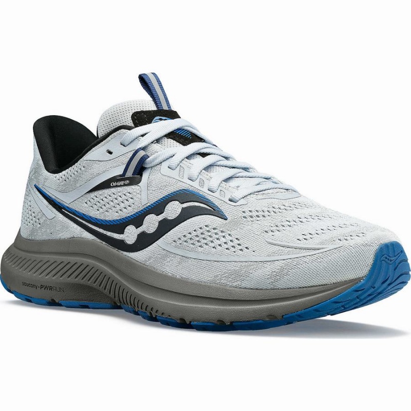 Blue Saucony Omni 21 Men's Running Shoes | Philippines S46781-K87