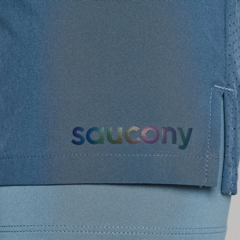 Blue Saucony Outpace 7