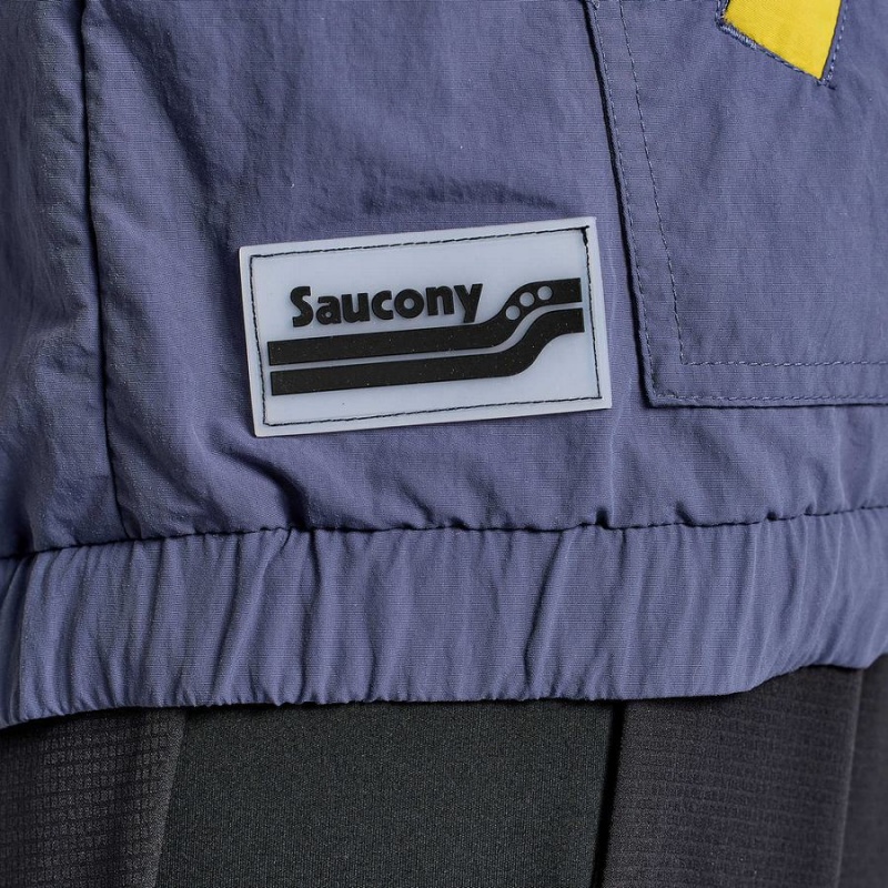 Blue Saucony Rested Anorak Women's Tops | Philippines S54761-L91