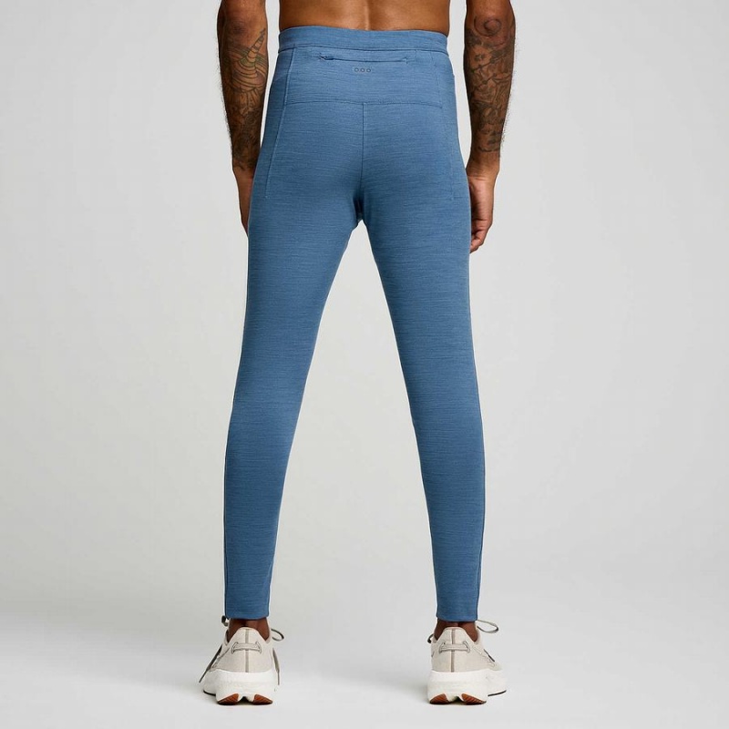 Blue Saucony Solstice Men's Tight | Philippines S01467-S86