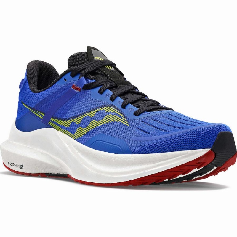 Blue Saucony Tempus Men's Running Shoes | Philippines S02816-A70