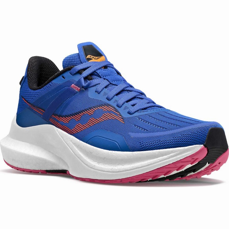 Blue Saucony Tempus Women's Running Shoes | Philippines S92138-Z42