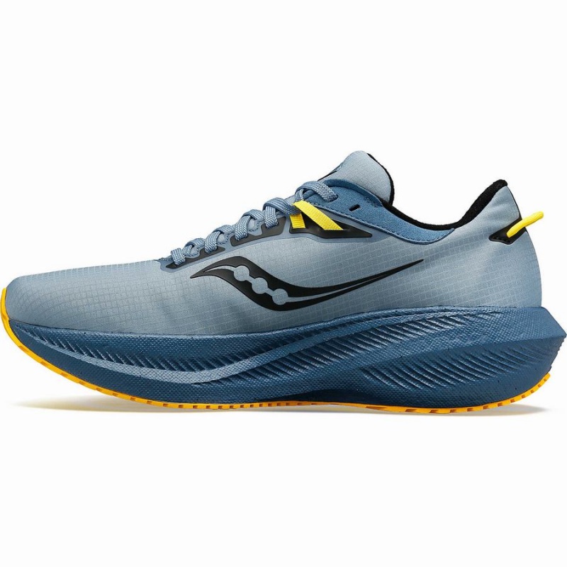 Blue Saucony Triumph 21 RUNSHIELD Men's Running Shoes | Philippines S25364-S31