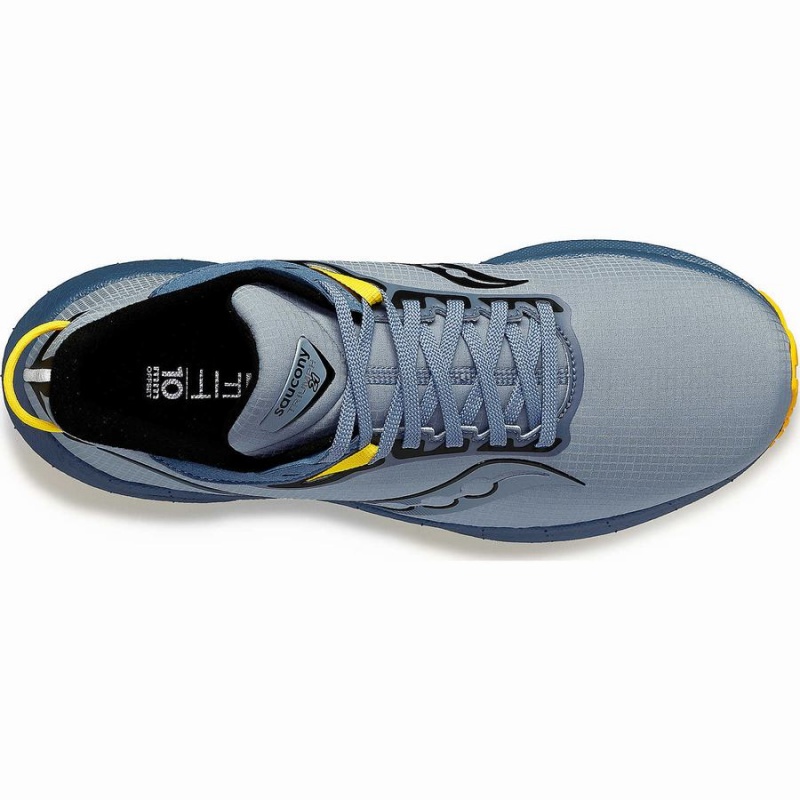 Blue Saucony Triumph 21 RUNSHIELD Men's Running Shoes | Philippines S25364-S31