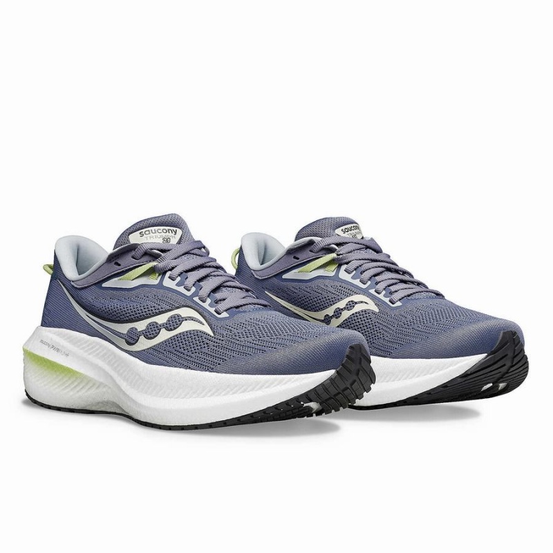 Blue Saucony Triumph 21 Women's Running Shoes | Philippines S95146-V29