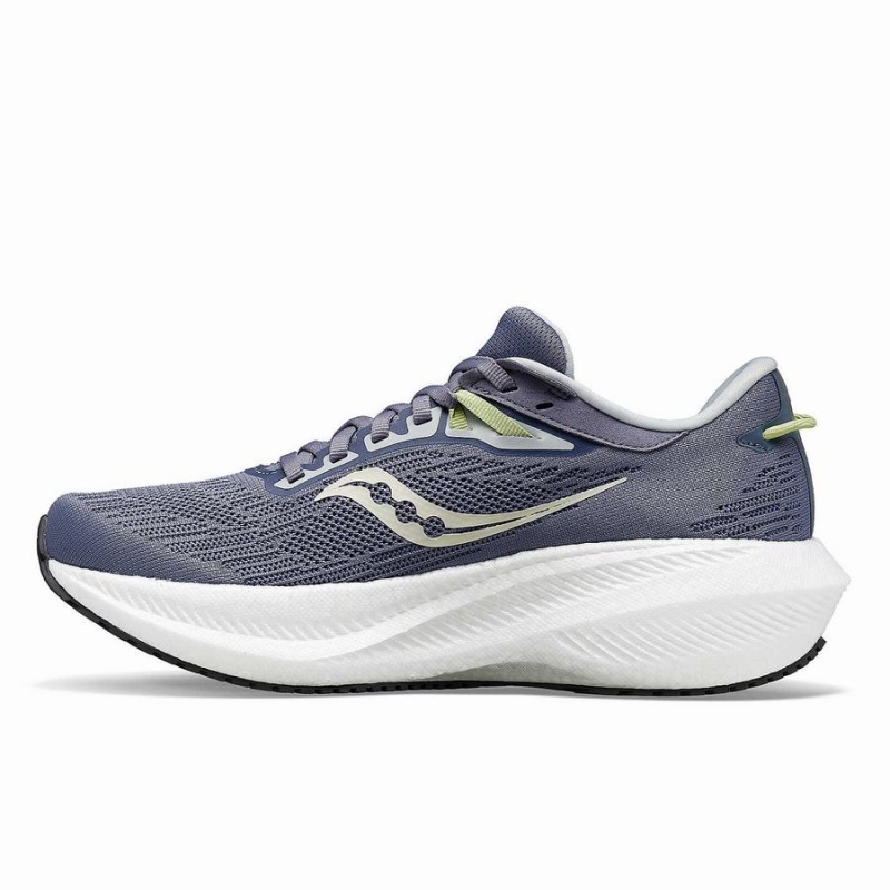 Blue Saucony Triumph 21 Women's Running Shoes | Philippines S95146-V29