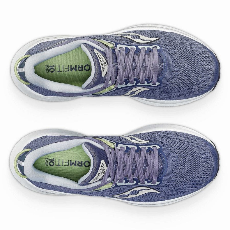 Blue Saucony Triumph 21 Women's Running Shoes | Philippines S95146-V29