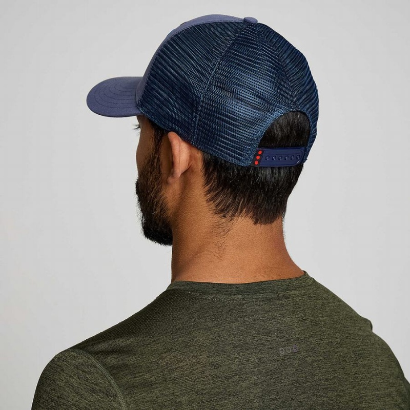 Blue Saucony Trucker Men's Hats | Philippines S56901-L26