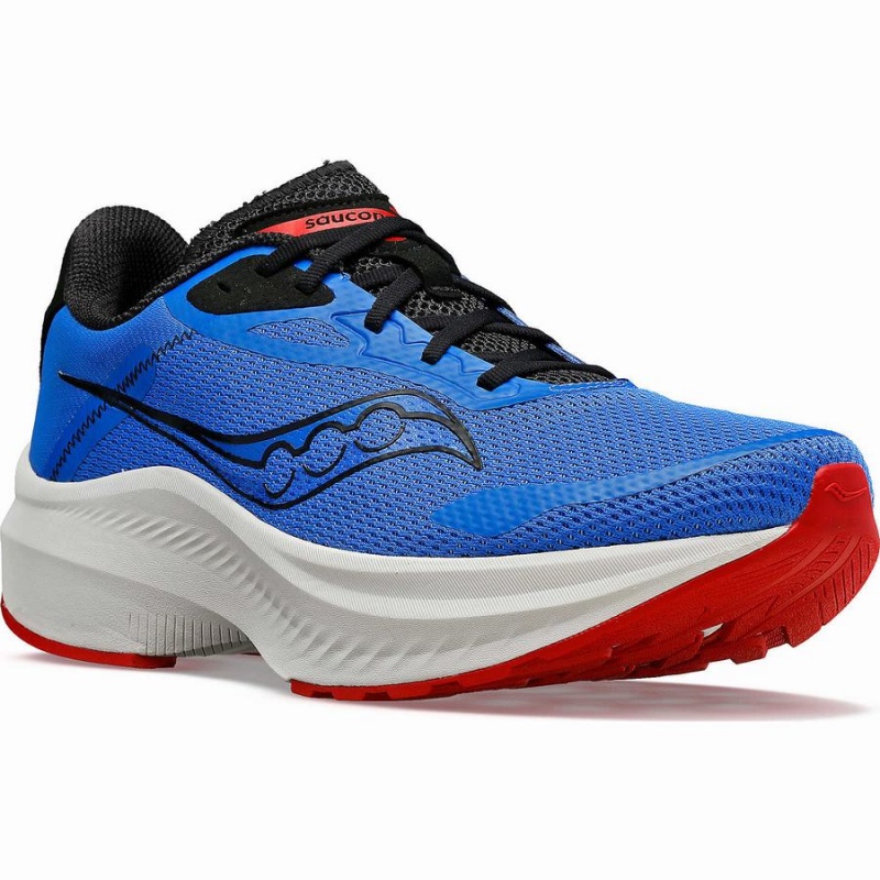 Blue / Black Saucony Axon 3 Men's Running Shoes | Philippines S85271-L23