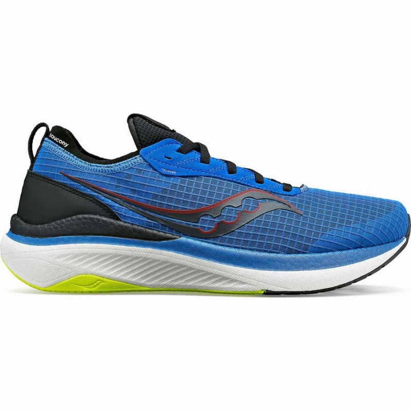 Blue / Black Saucony Freedom Crossport Men\'s Running Shoes | Philippines S36094-C23