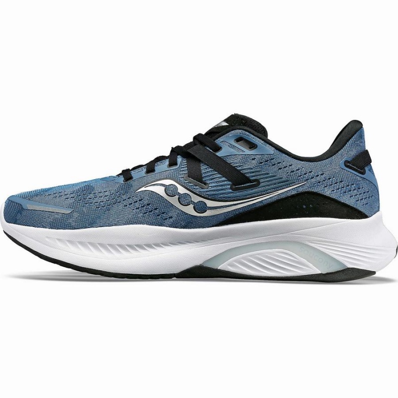 Blue / Black Saucony Guide 16 Men's Running Shoes | Philippines S63159-A83