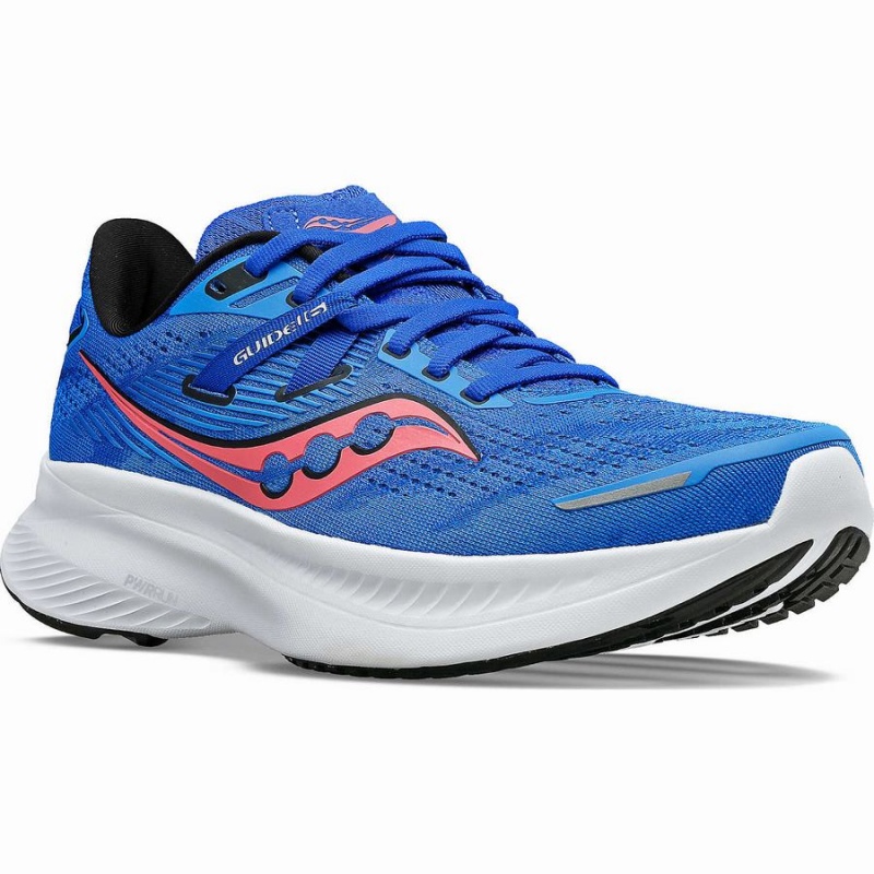 Blue / Black Saucony Guide 16 Women's Running Shoes | Philippines S82795-U21