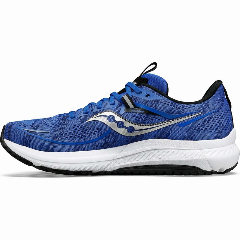 Blue / Black Saucony Omni 21 Men's Running Shoes | Philippines S12095-E70