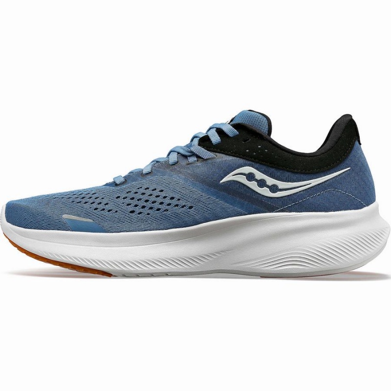 Blue / Black Saucony Ride 16 Men's Running Shoes | Philippines S41806-V36