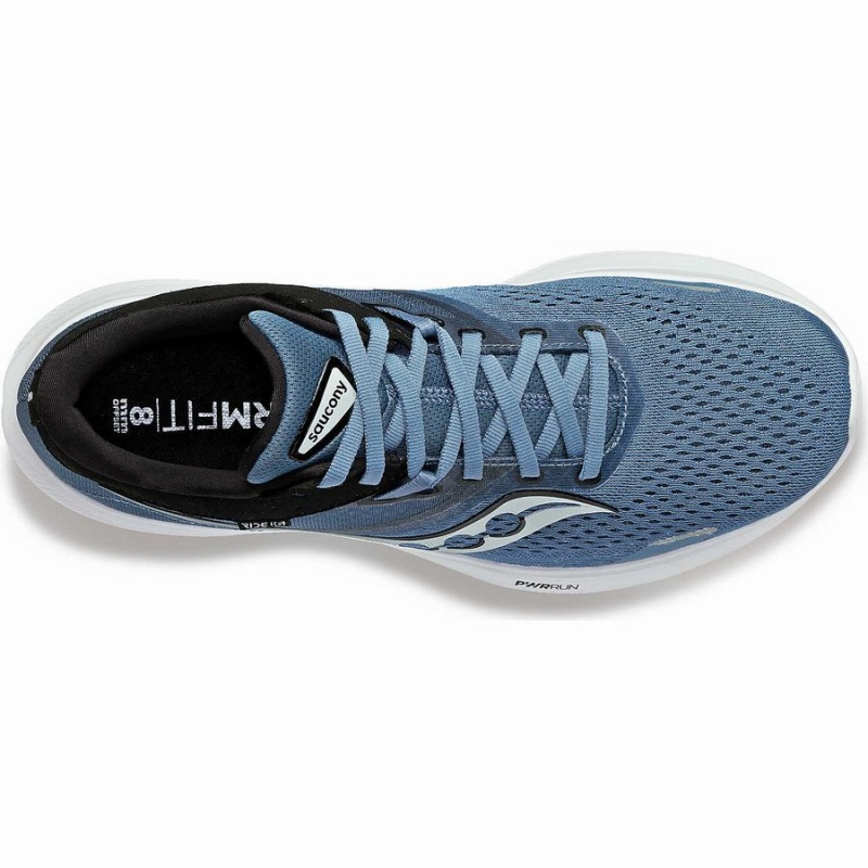 Blue / Black Saucony Ride 16 Men's Running Shoes | Philippines S41806-V36