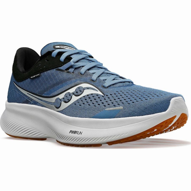 Blue / Black Saucony Ride 16 Men's Running Shoes | Philippines S41806-V36