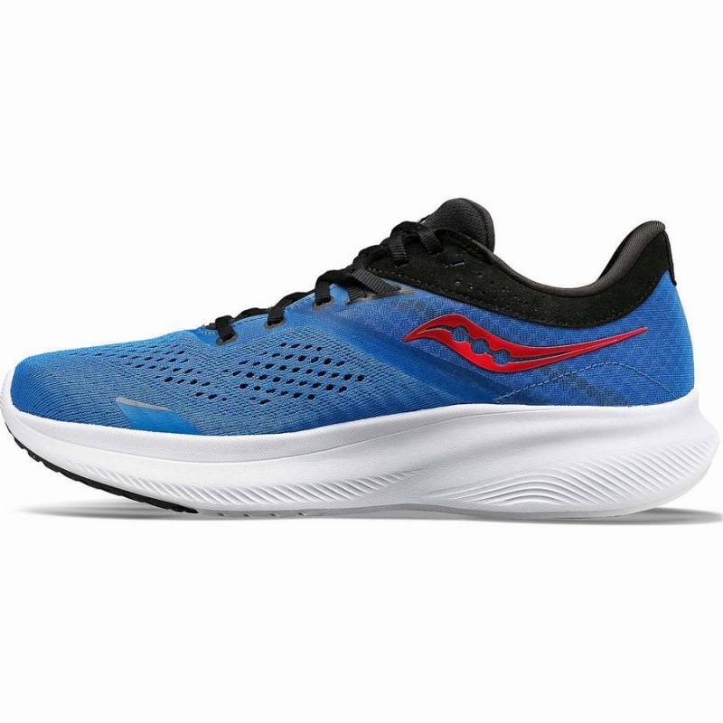 Blue / Black Saucony Ride 16 Men's Running Shoes | Philippines S18350-B68