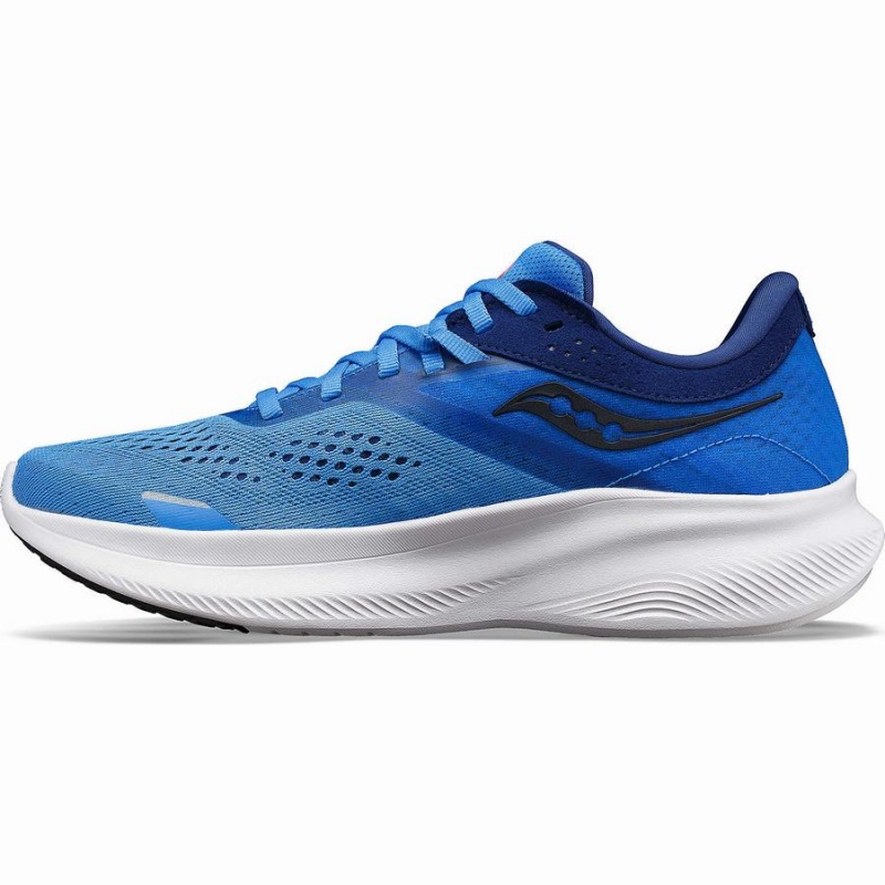 Blue / Black Saucony Ride 16 Women's Running Shoes | Philippines S78401-C92