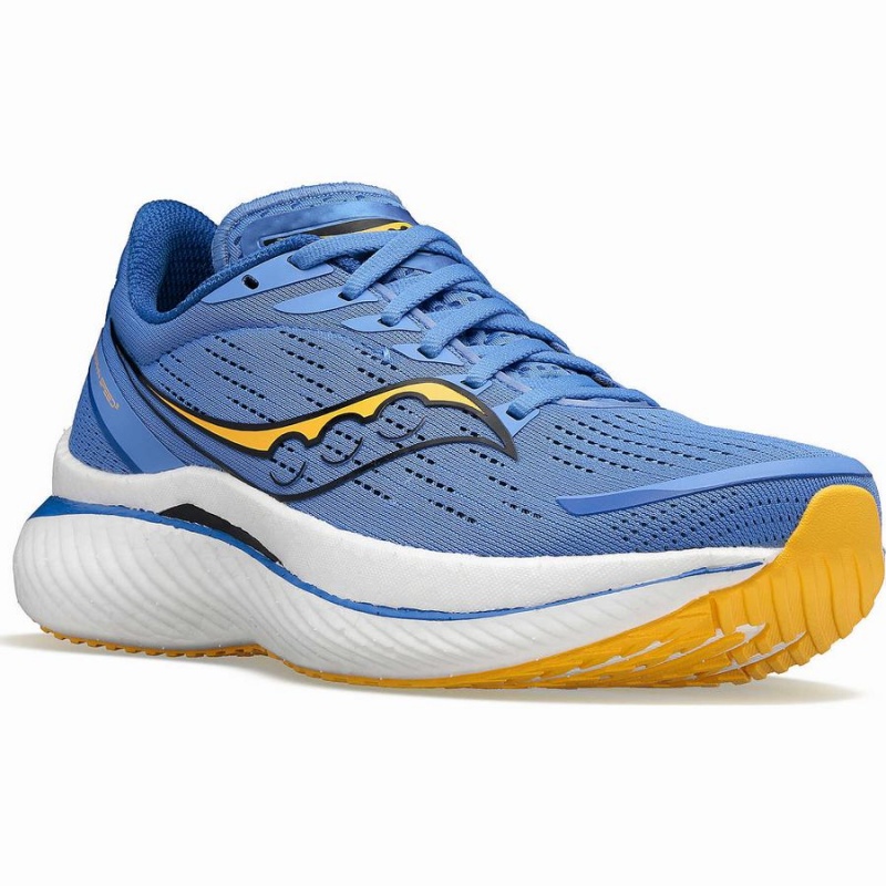 Blue / Gold Saucony Endorphin Speed 3 Women's Running Shoes | Philippines S12578-Y15