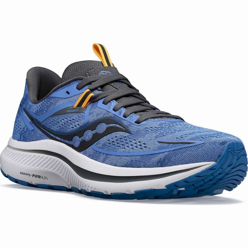 Blue / Grey Saucony Omni 21 Women's Running Shoes | Philippines S52831-C82