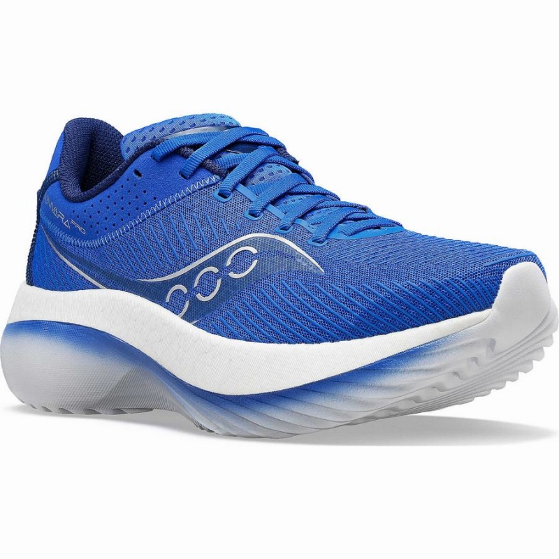 Blue / Indigo Saucony Kinvara Pro Men's Running Shoes | Philippines S67314-H14