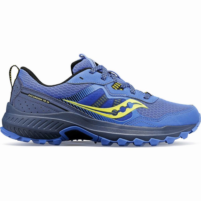 Blue / Navy Saucony Excursion TR16 Women\'s Trail Running Shoes | Philippines S64879-P14