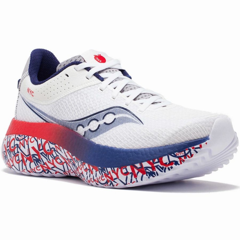 Blue / Navy Saucony NYC Kinvara Pro Men's Running Shoes | Philippines S68129-G17