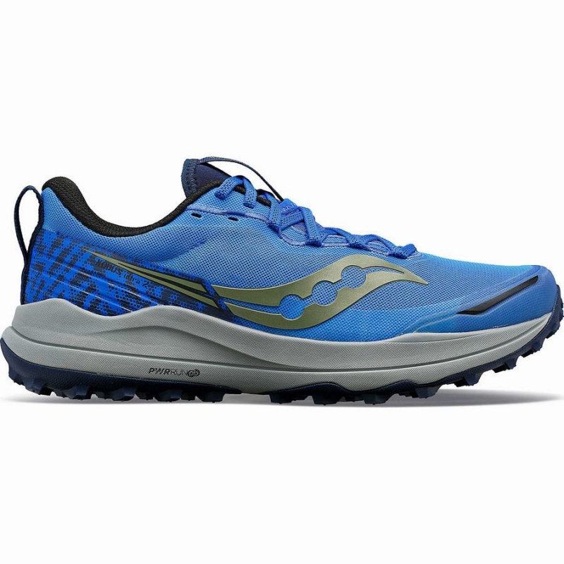 Blue / Navy Saucony Xodus Ultra 2 Men\'s Running Shoes | Philippines S87912-T60