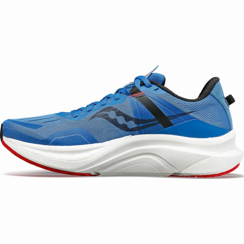 Blue / Red Saucony Tempus Men's Running Shoes | Philippines S48032-V48