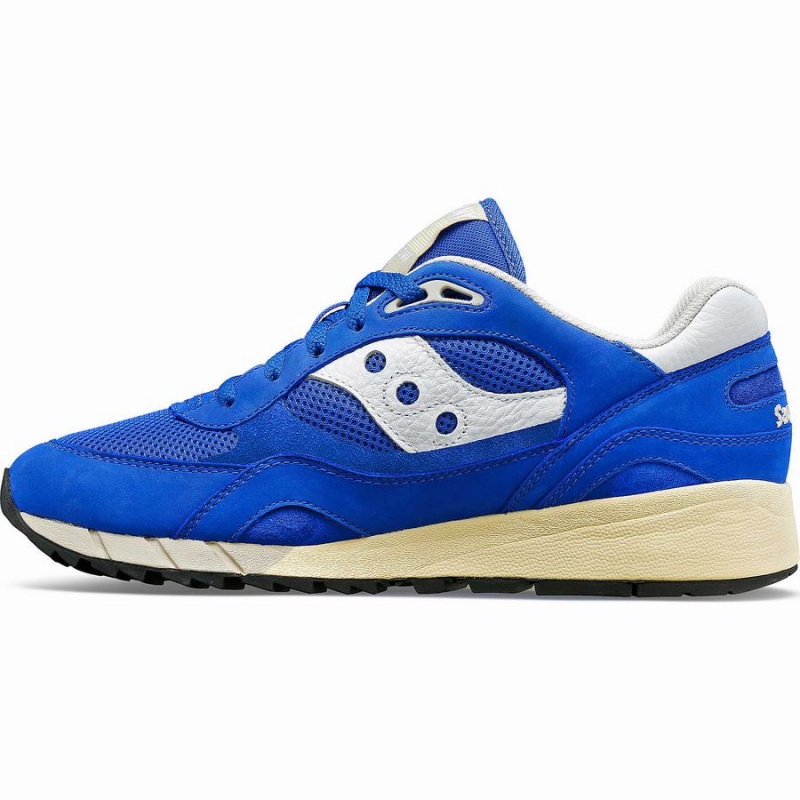 Blue / White Saucony Shadow 6000 Premium Women's Sneakers | Philippines S80932-B61