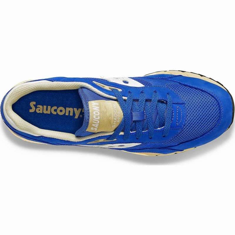 Blue / White Saucony Shadow 6000 Premium Women's Sneakers | Philippines S80932-B61