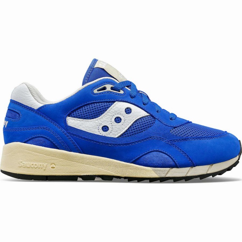 Blue / White Saucony Shadow 6000 Premium Women\'s Sneakers | Philippines S80932-B61