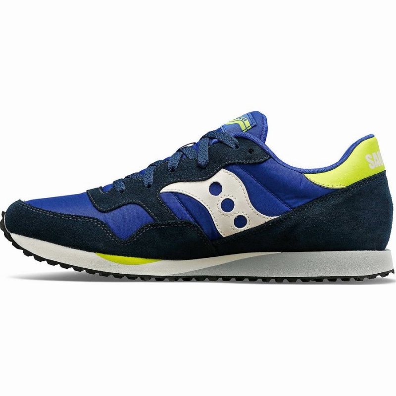 Blue / White / Light Green Saucony DXN Trainer Women's Sneakers | Philippines S96384-T19