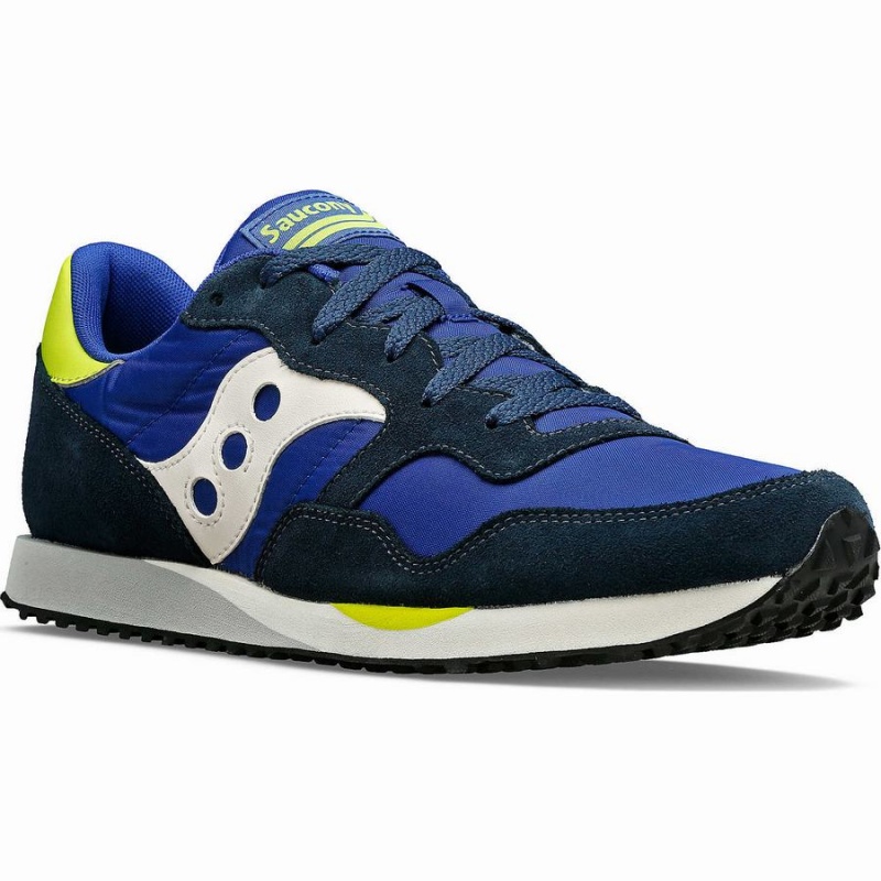 Blue / White / Light Green Saucony DXN Trainer Women's Sneakers | Philippines S96384-T19